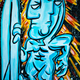 Illustration for article titled Picasso-Inspired Paintings Melt Familiar Superhero Faces
